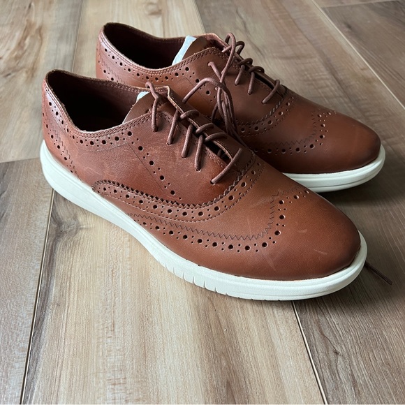cole haan wingtip oxford womens